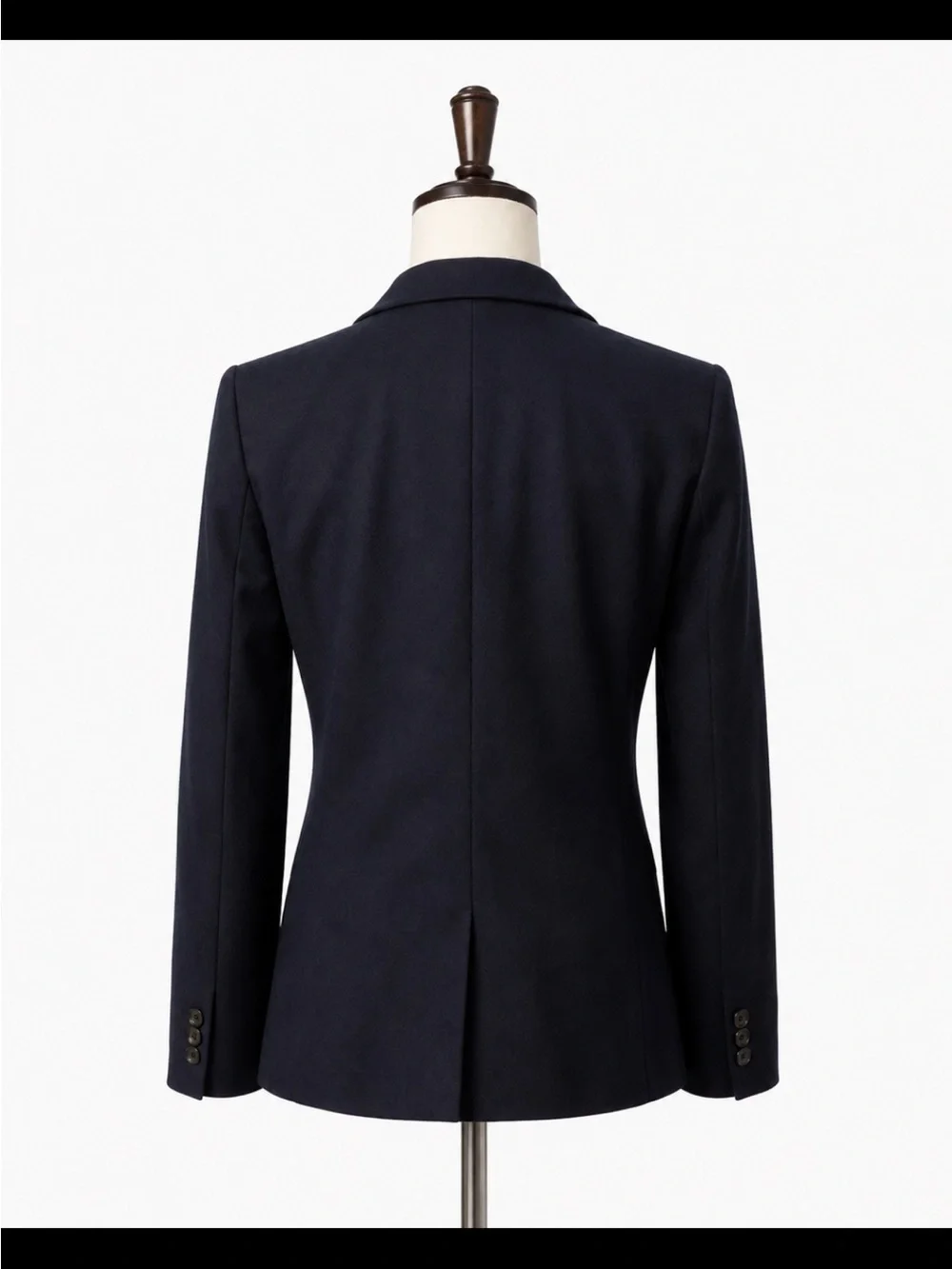 J.Crew Regent Blazer in Navy Blue Wool Bland Size 8 ~ Pristine